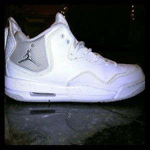 All White Jordans